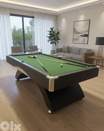 Rainbow Billiard Pool Table 8ft