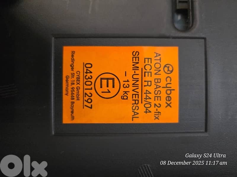 carseat excellent condition 5