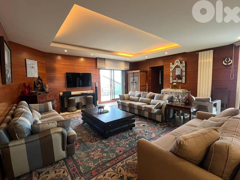 L19967 - Furnished Chalet For Rent in Prime Location of Faqra Club 2