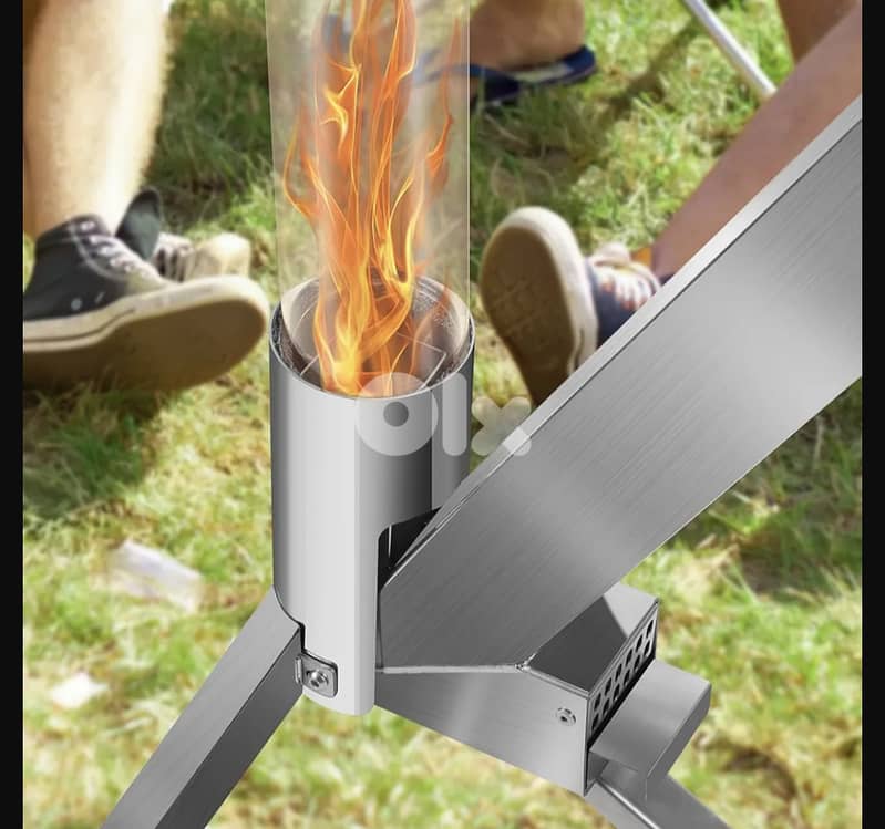 BELAVI Rocket Patio- wood pellet heaters/4$ delivery. 3