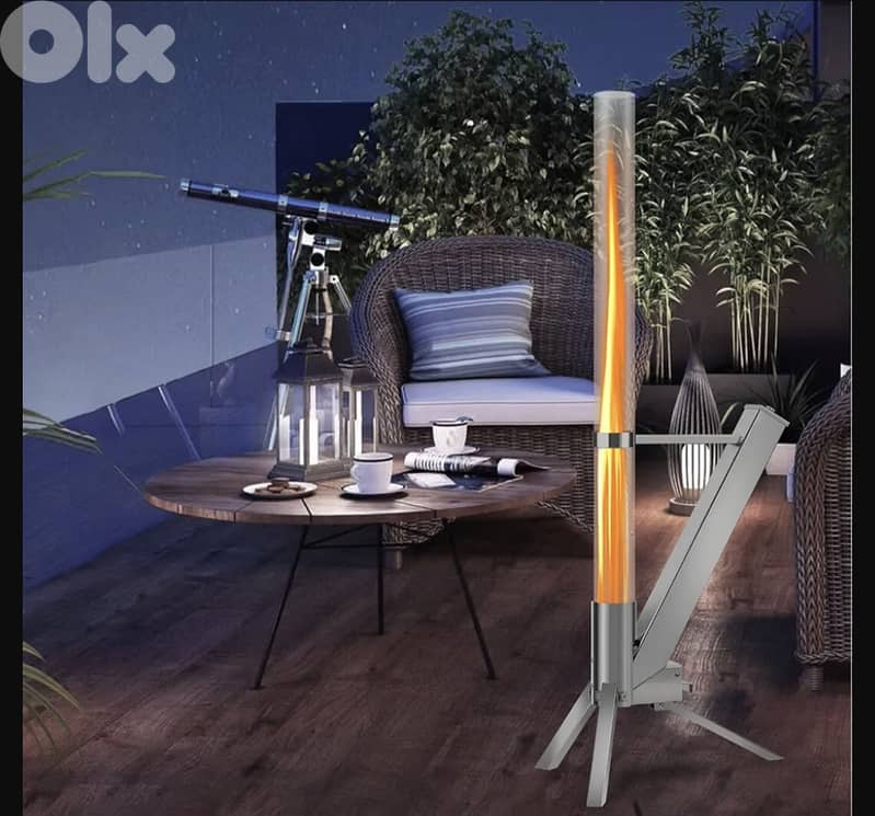 BELAVI Rocket Patio- wood pellet heaters/4$ delivery. 13