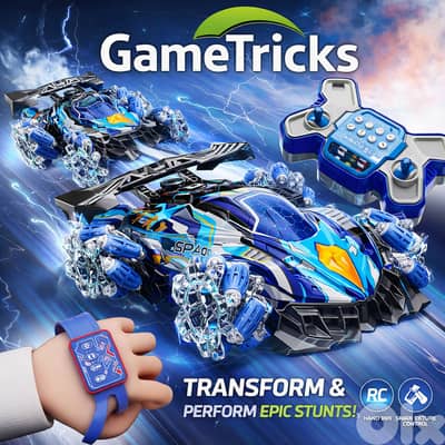 4WD SUPER JETTER REMOTE CAR STUNT with Hand motion