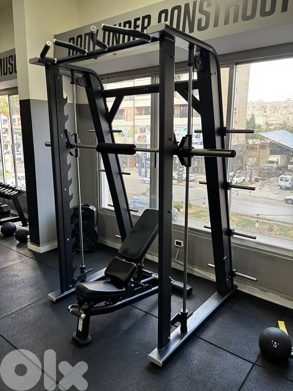 Deluxe Smith machine 1