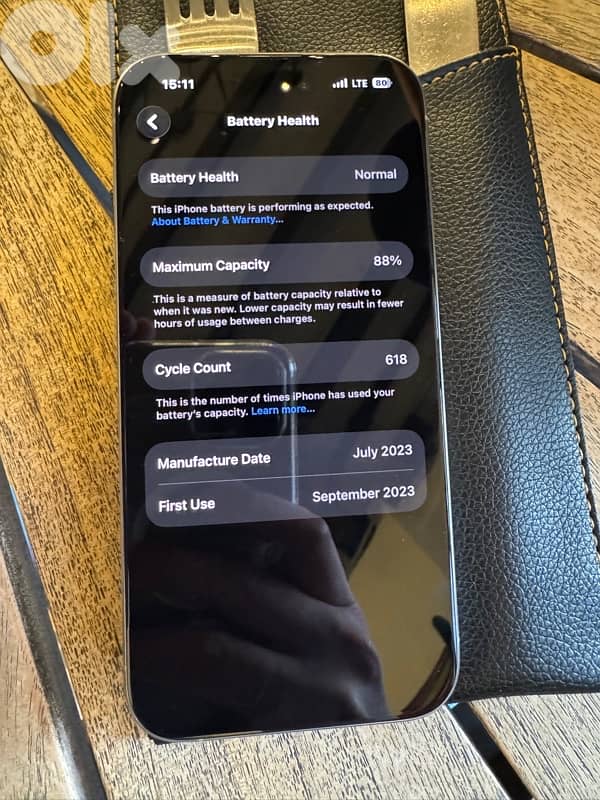 iphone 15 pro 256gb Natural titanium 2