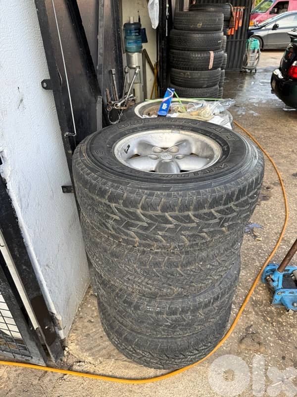 4 rims & wheels Wrangler TJ 2