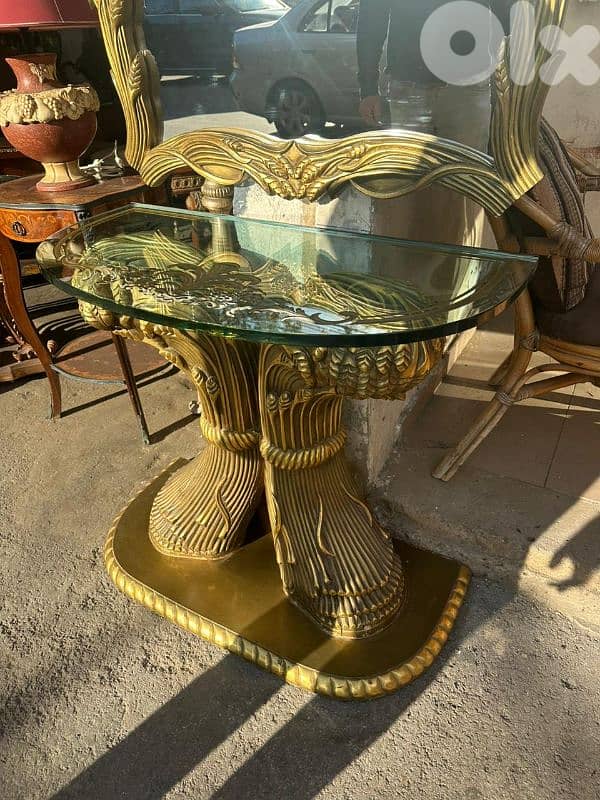 قنصول وج قزاز سميك خشب زان مع مرايا 3