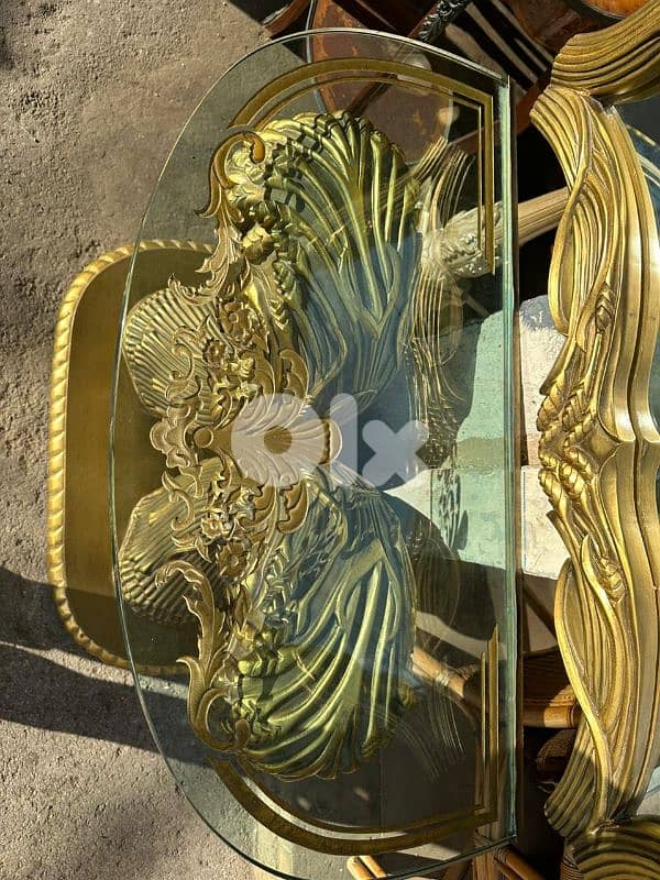 قنصول وج قزاز سميك خشب زان مع مرايا 4