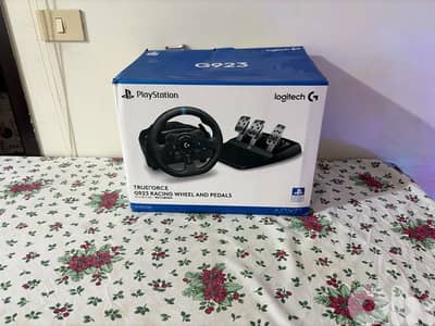 barely used logitech g923 wheel