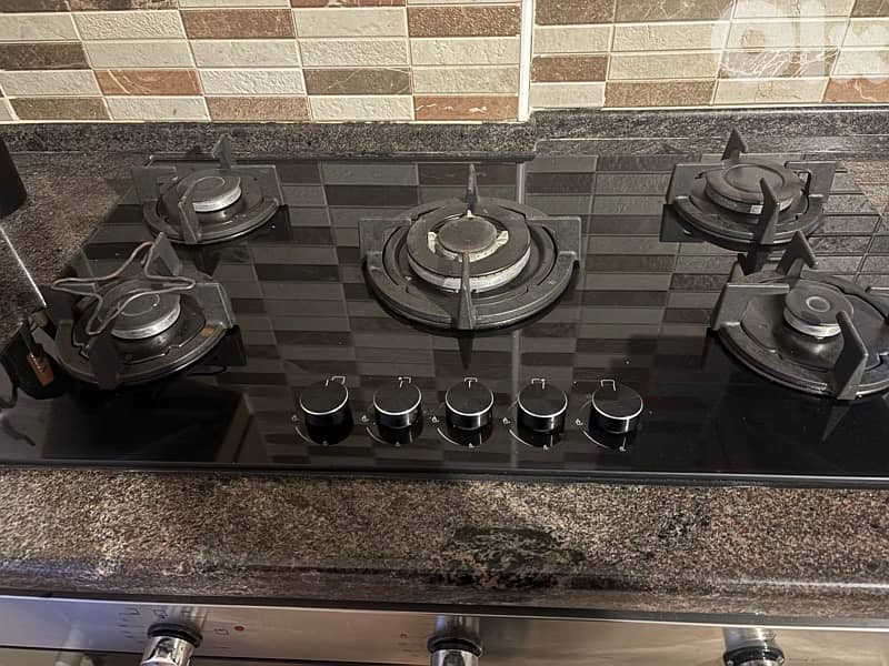 Gas cooktop and oven 90cm 1