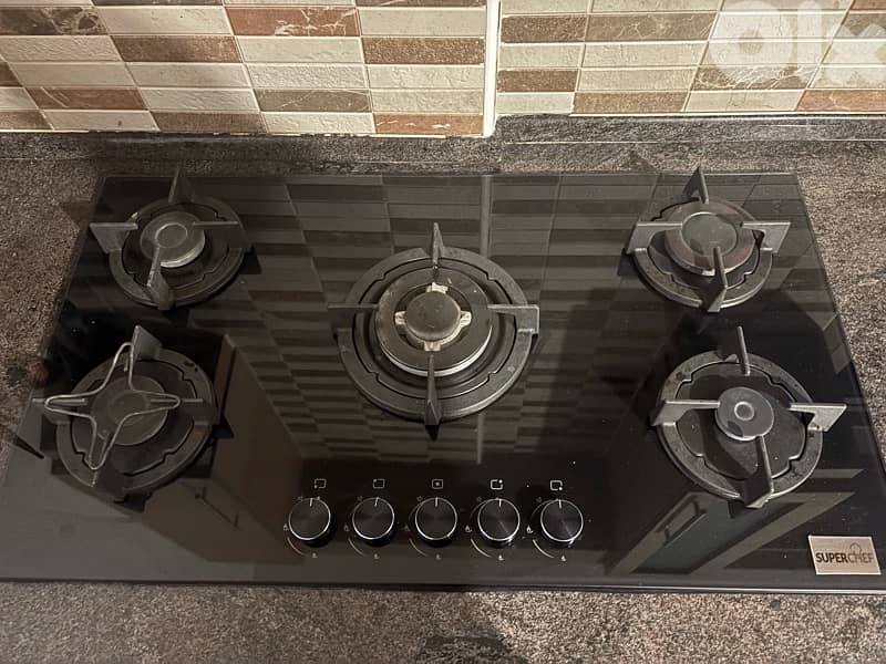 Gas cooktop and oven 90cm 2
