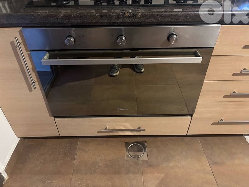 Gas cooktop and oven 90cm 3