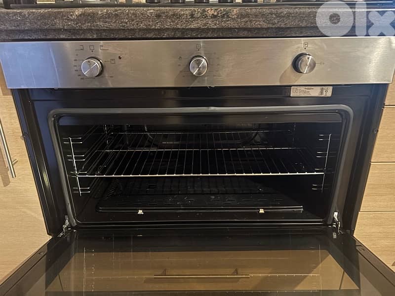 Gas cooktop and oven 90cm 4