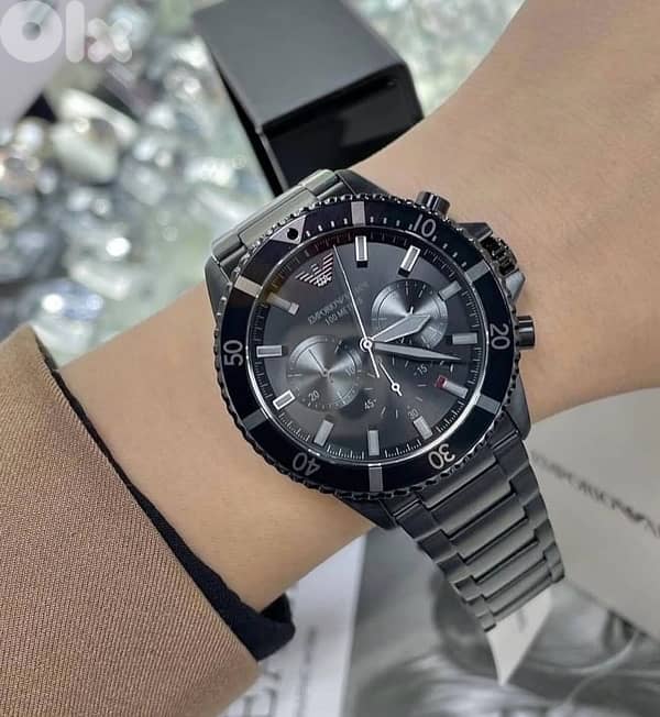 Original Emporio Armani Full Black for Men 1