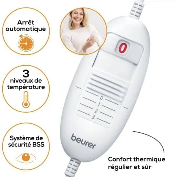 Beurer FW SE special wdition Cosy Grey_white  Foot Warmer/4$delivey 1