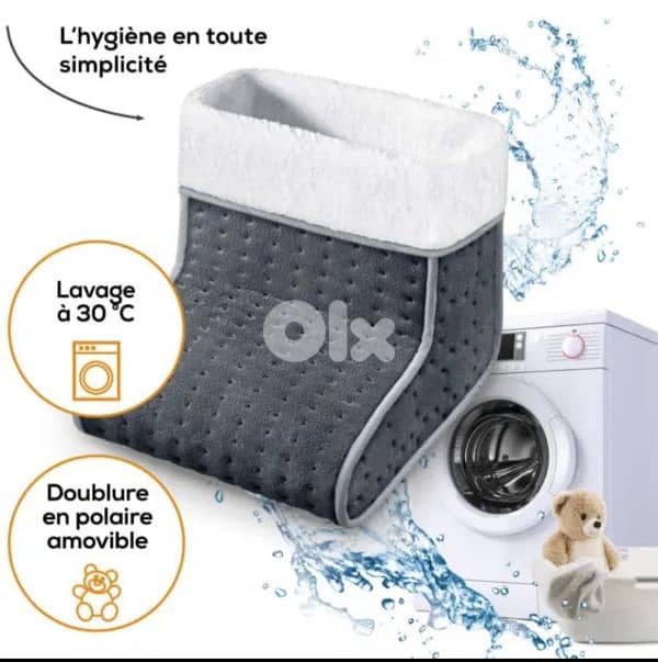 Beurer FW SE special wdition Cosy Grey_white  Foot Warmer/4$delivey 2