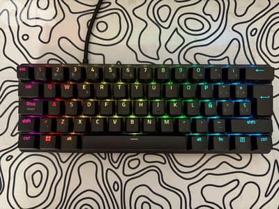 razer huntsman mini keyboard like new