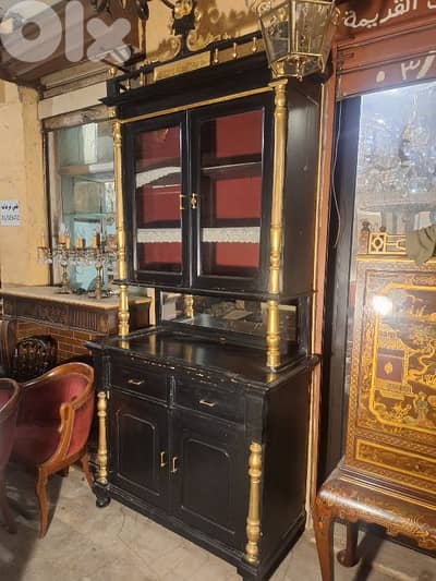 antique large buffet vetrine