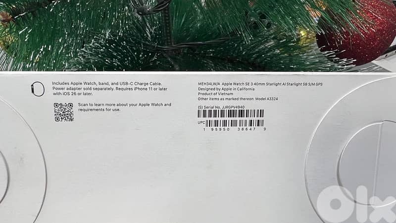 apple watch SE  3rd generation star light new 1