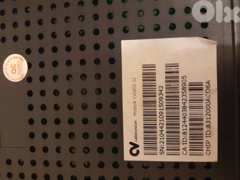 receiver cable vision 2