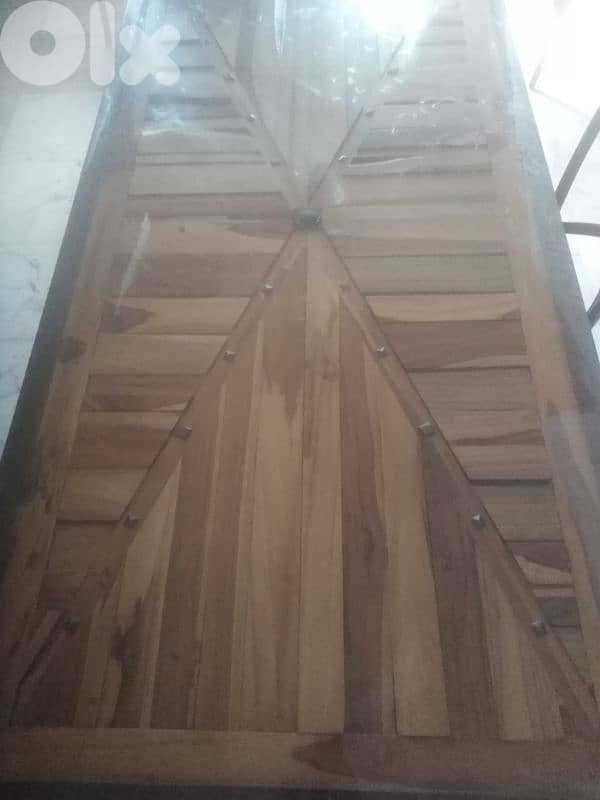 teak dining tbl طاولة سفرة تيك 3