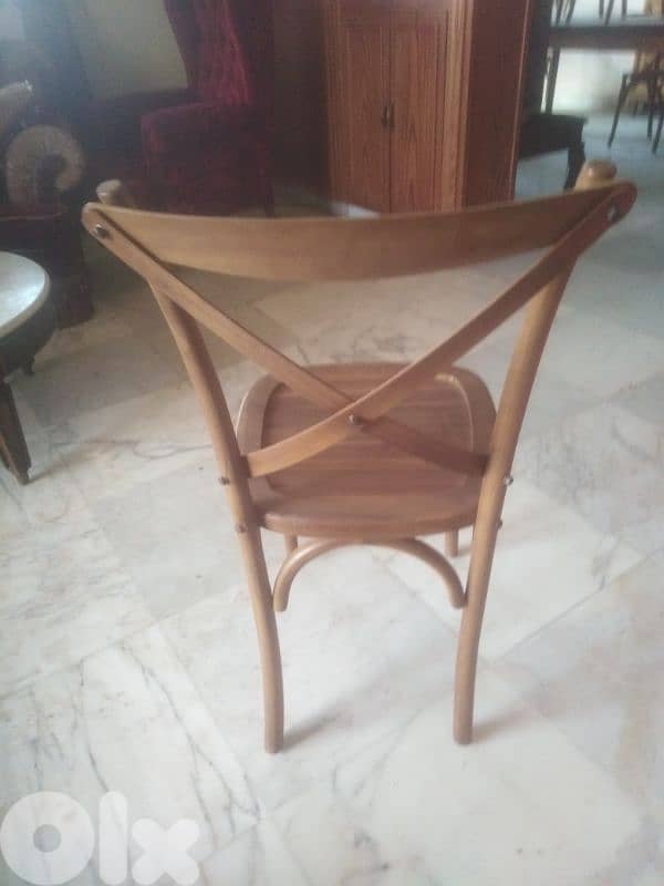 teak dining tbl طاولة سفرة تيك 6