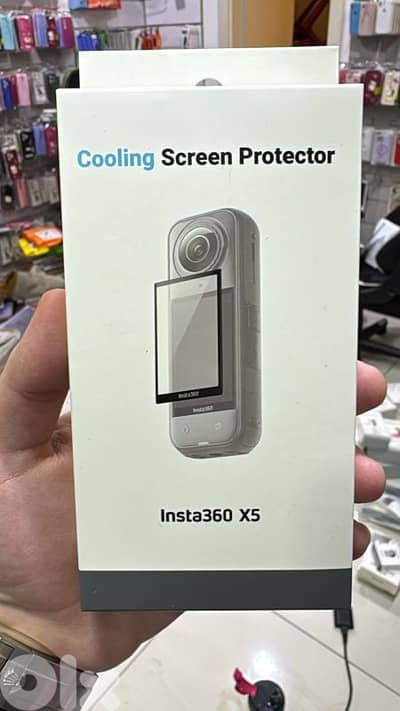 Insta360 cooling screen protector for x5