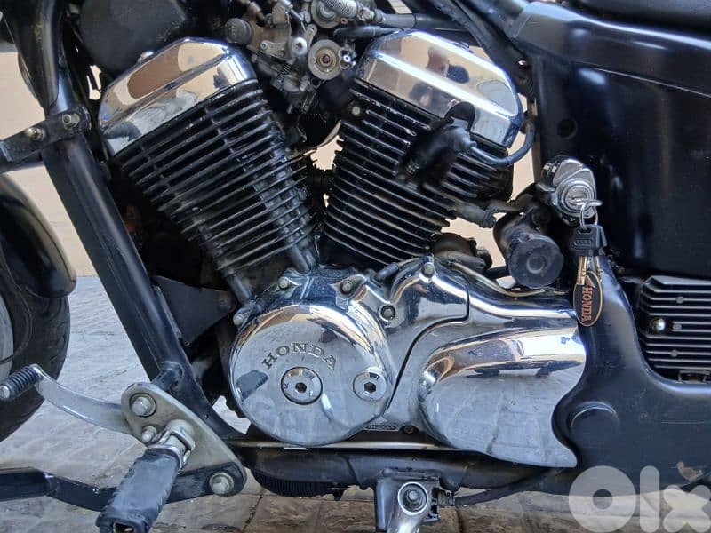 Honda Steed 400 - Custom "Dark" Harley Edition 3