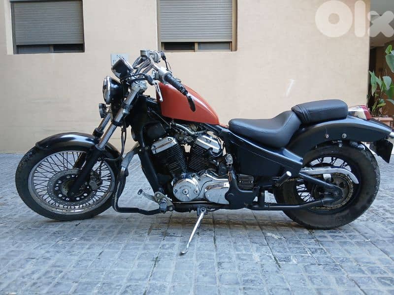 Honda Steed 400 - Custom "Dark" Harley Edition 4