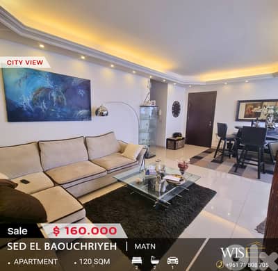  Stunning 120 SQM Apartment for SALE in Sed El Baouchriyeh!