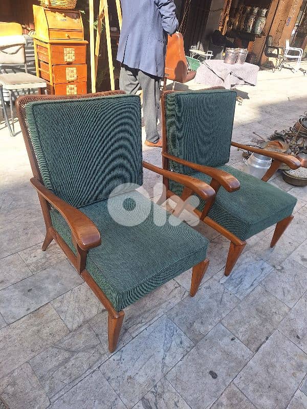 كنب فوتوي خمسينات مميز ناعم جدا انتيك قديم من الروائع 1