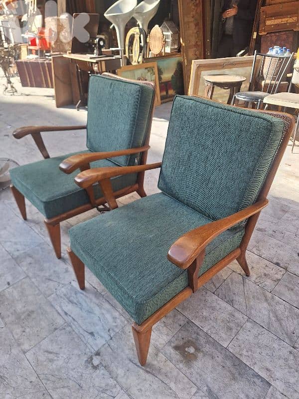 كنب فوتوي خمسينات مميز ناعم جدا انتيك قديم من الروائع 4