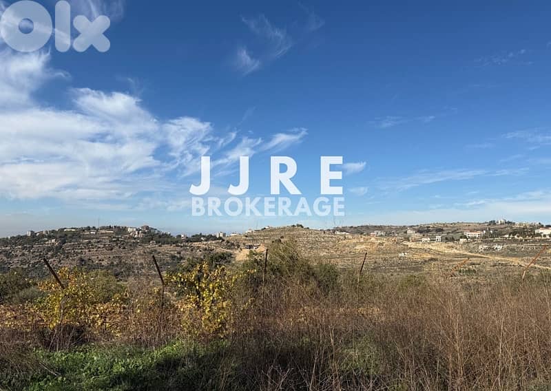 Calm Location Land In Bhamdoun For Sale / أرض في بحمدون للبيع 3