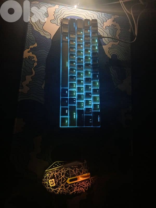 Keyboard + Mouse + MousePad + Usb-C Hub 5