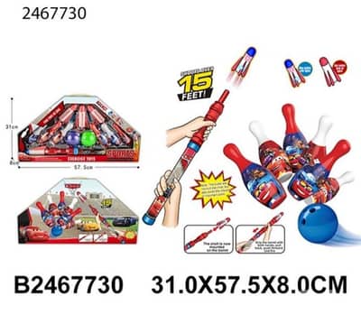 bowling and rocket launcher