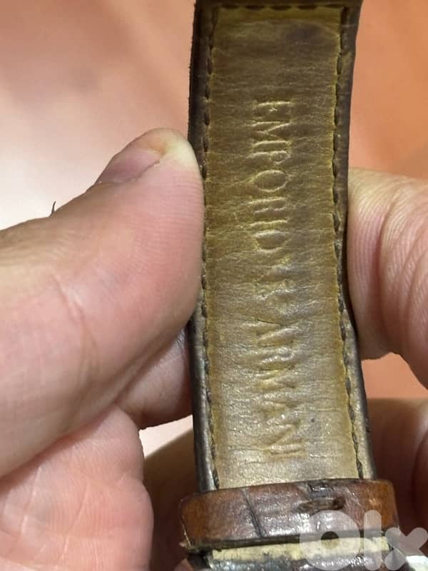 Authentic Emporio Armani AR-0155 Quartz Watch - Classic Dress Style 6