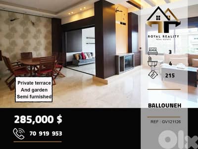 apartments for sale in ballouneh keserouan شقق للبيع في بلونة كسروان