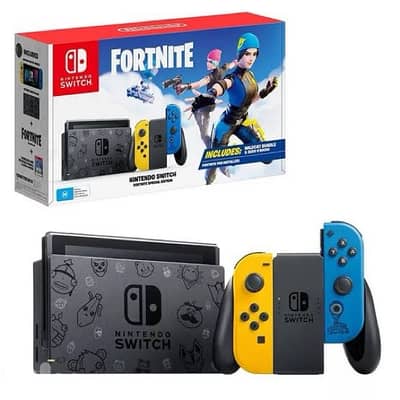 Nintendo Switch Fortnite edition + 2 games