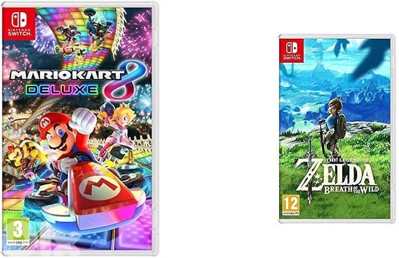 Nintendo Switch Fortnite edition + 2 games 1