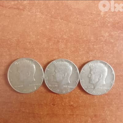 HALF Dolar USA Silver COINS