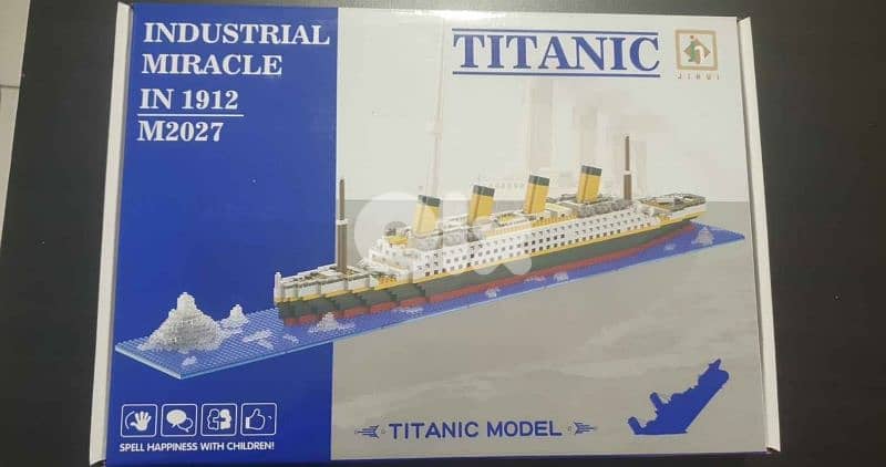 LEGO TITANIC SET DIY 1