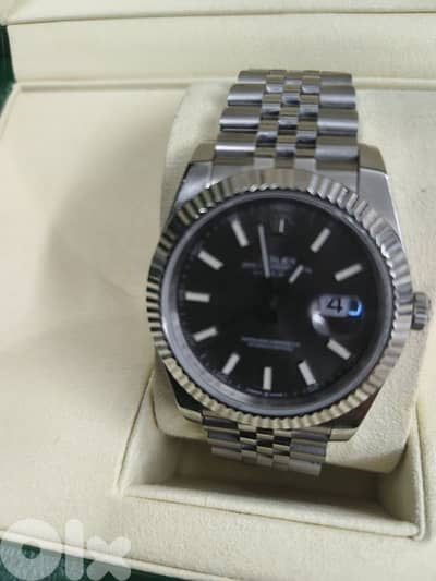 Rolex date just 41mm rodium