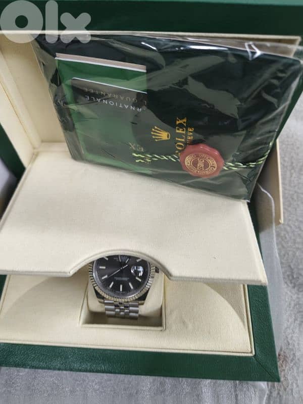 Rolex date just 41mm rodium 4