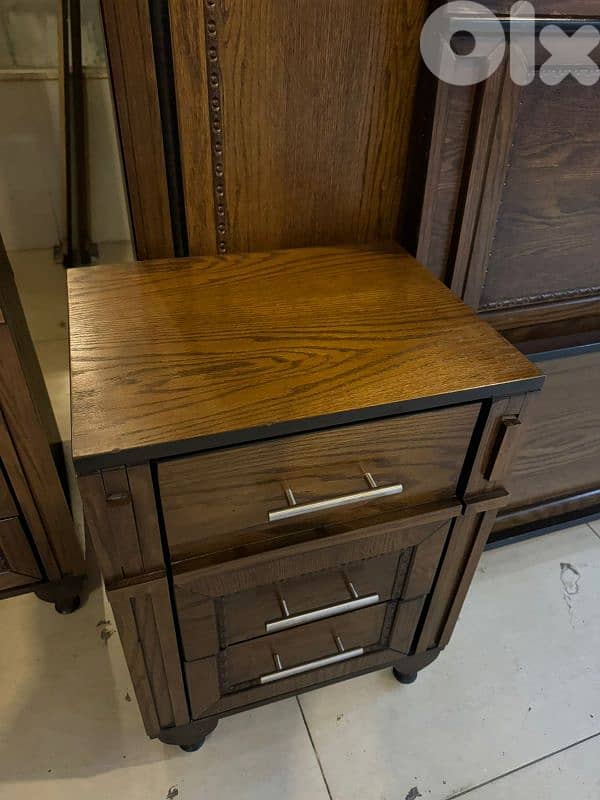 اوضة نوم طابقين شغل توصاية خشب زان ولاتي ملبسة قشرة سنديان 10