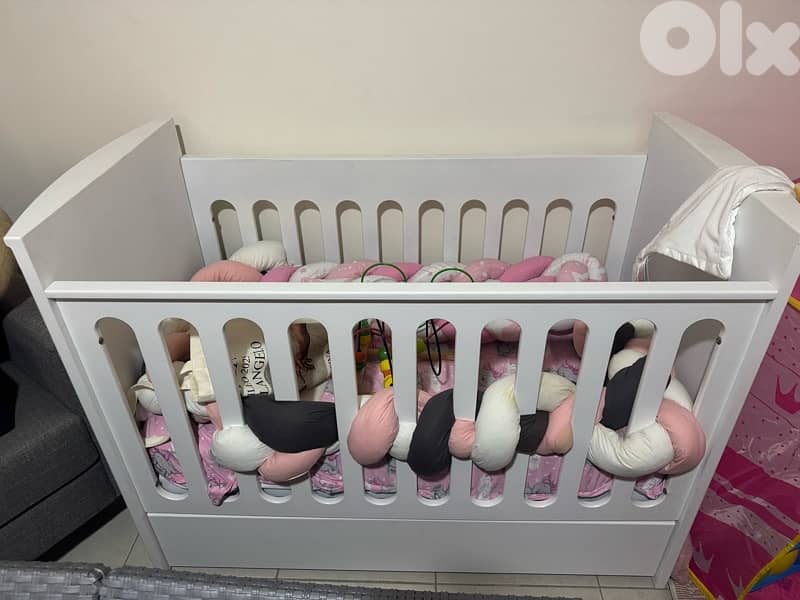new baby bed crib(تخت بيبي جديد) 1