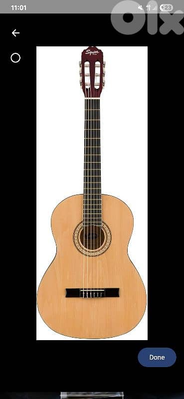 Squier Fender Classical Guitar 1