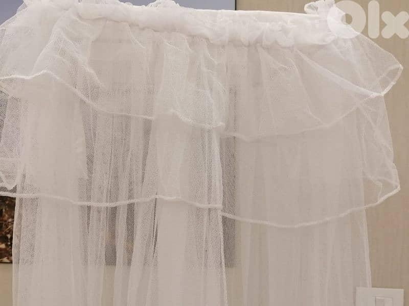 wooden mosquito net for kids with stand 3