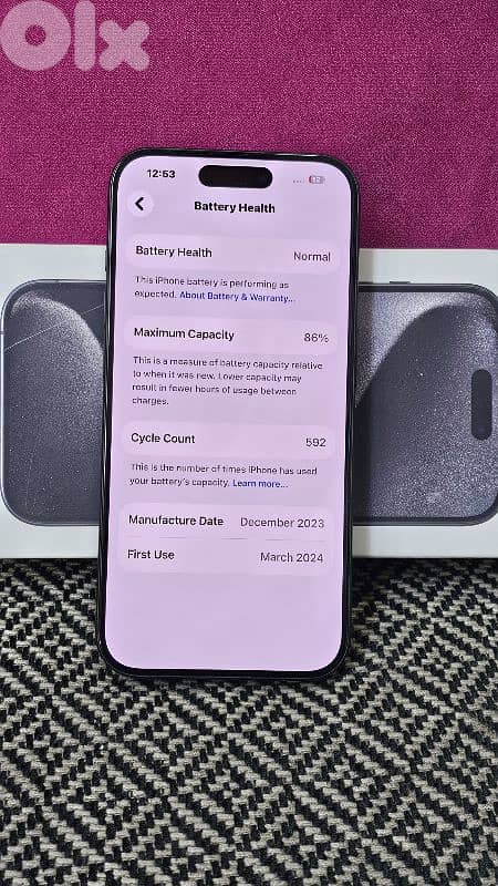 iphone 15 pro 128gb original 2