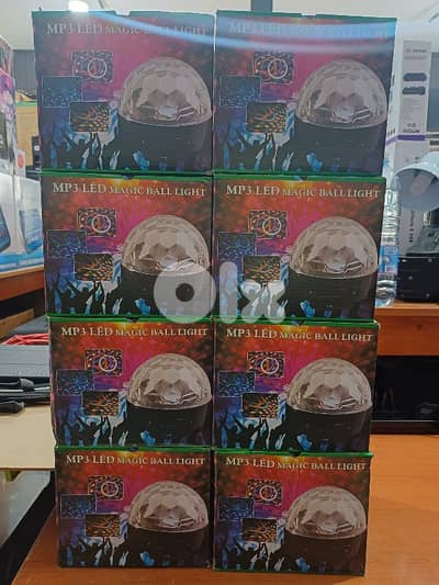 colored led ball light