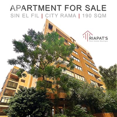 APARTMENT FOR SALE | SIN EL FIL | CITY RAMA | 190 SQM | 260K