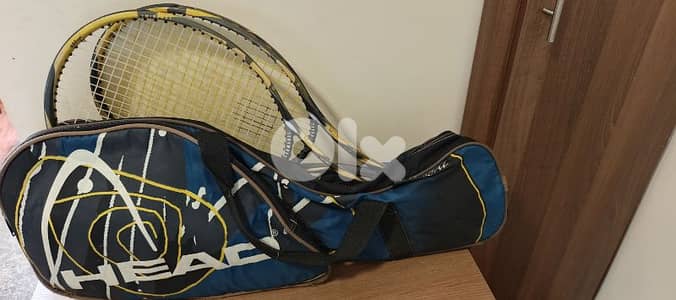 2 tennis racket HEAD